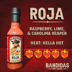 Roja: Raspberry, Lime, & Carolina Reaper