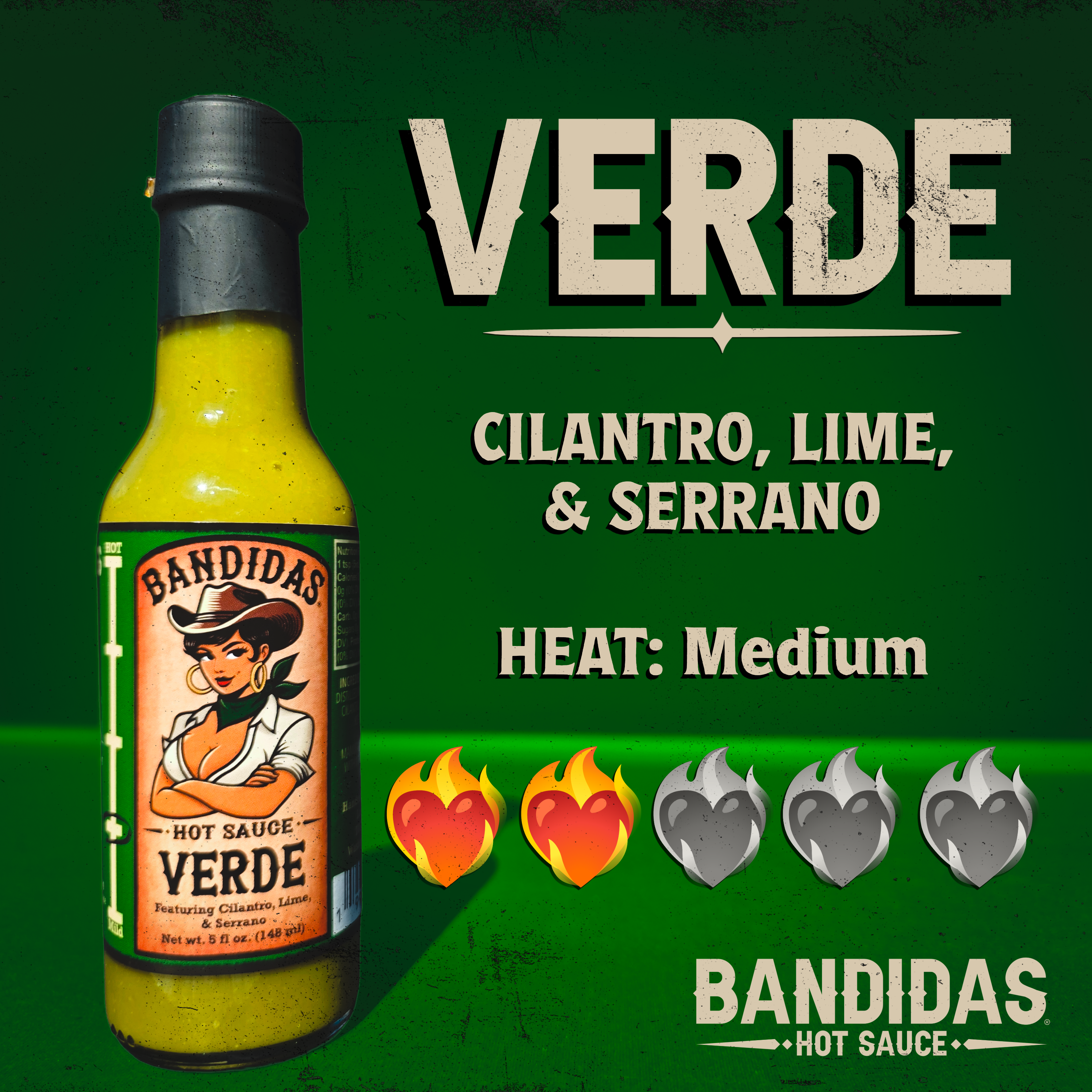 Verde: Cilantro, Lime, & Serrano
