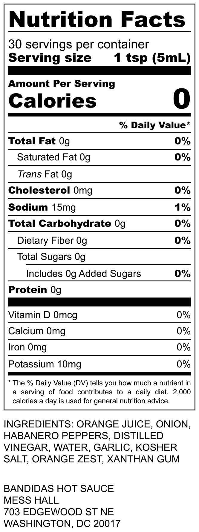 Naranja: Carrot, Orange, Habanero