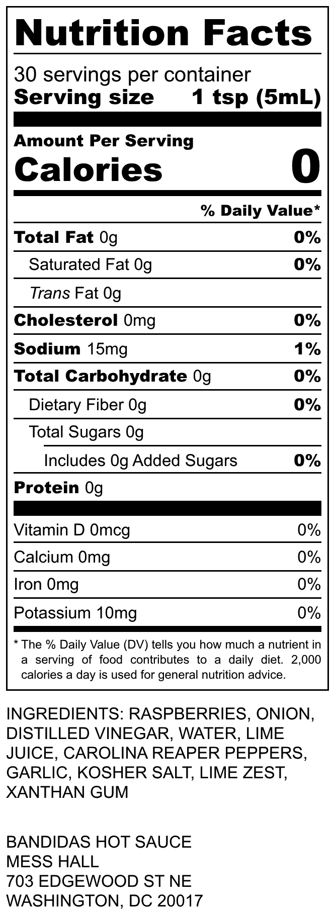 Roja: Raspberry, Lime, & Carolina Reaper