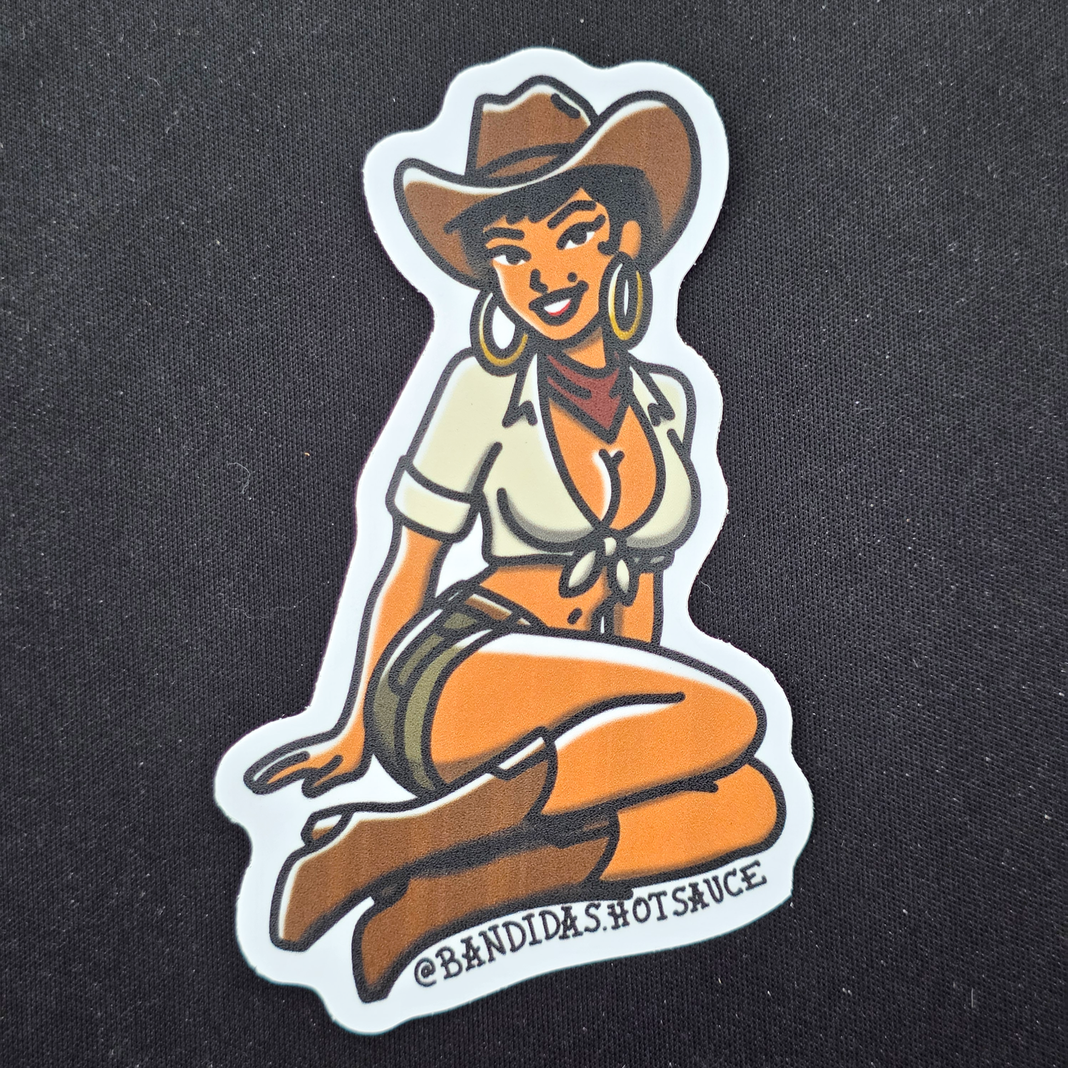 Bandidas Pin-Up Vol. 2 3.75" Sticker #2