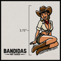 Bandidas Pin-Up Vol. 2 3.75" Sticker #2
