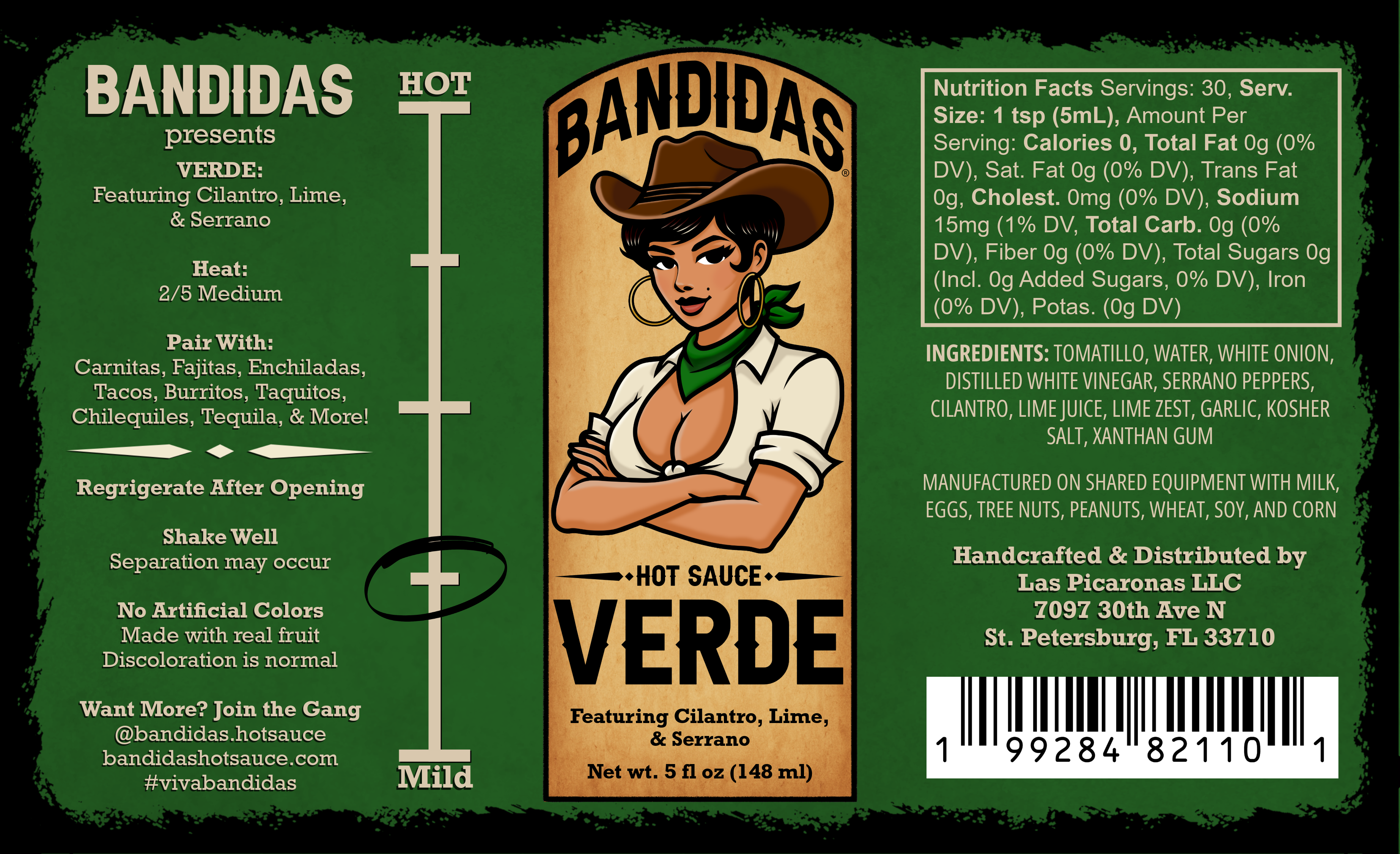 Verde: Cilantro, Lime, & Serrano